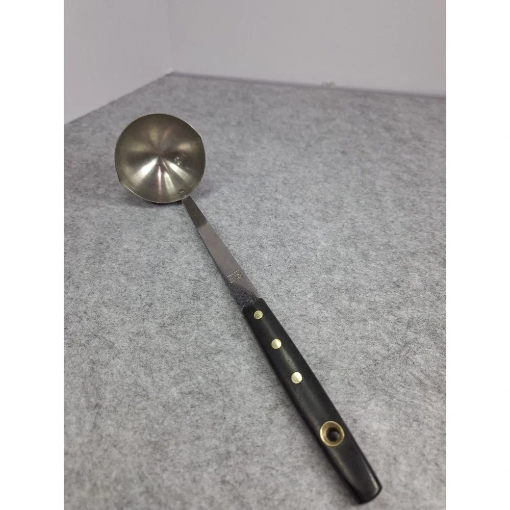 Vintage Maid Of Honor Stainless Steel Soup Ladle USA 12.5